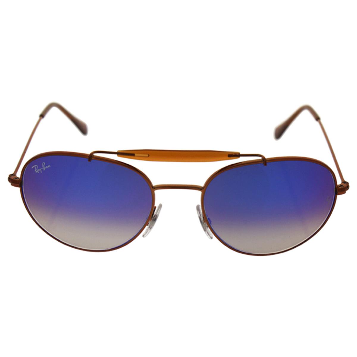 Ray Ban RB 3540 198-8B -shiny Bronze-blue Flash Gradient by Ray Ban-53-18-140mm