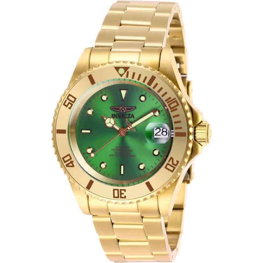 Invicta Pro Diver Automatic Green Dial Men`s Watch 28665