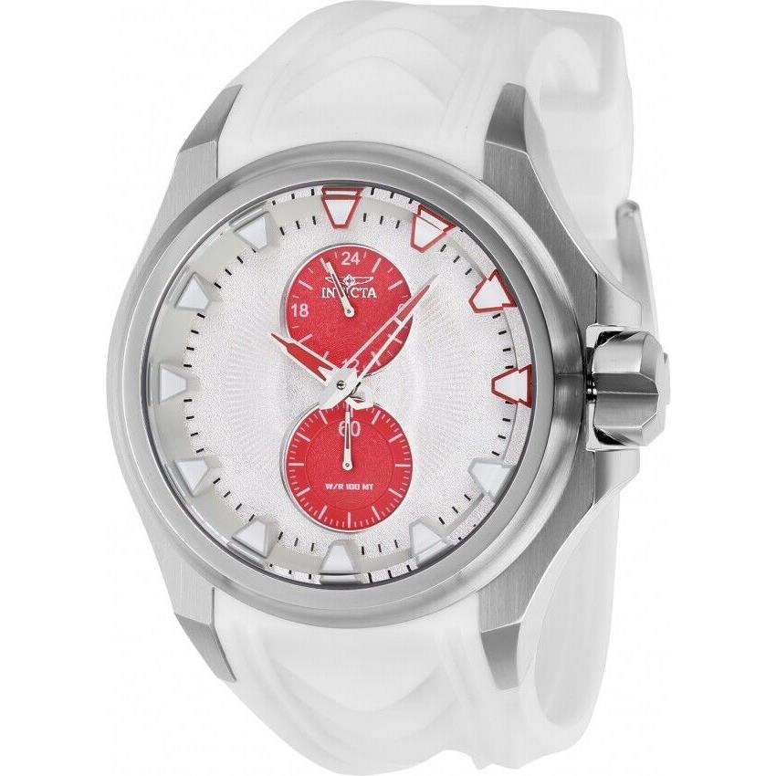 Invicta S1 Rally Quartz Silver Dial Men`s Watch 38013