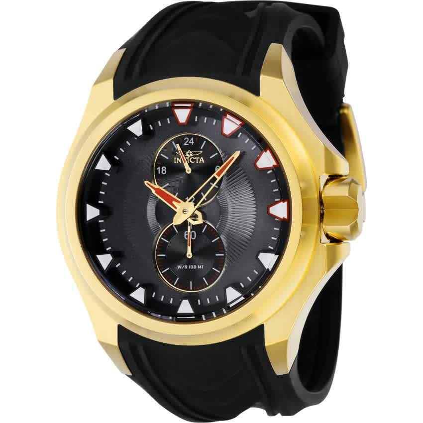 Invicta S1 Rally Quartz Black Dial Men`s Watch 38014