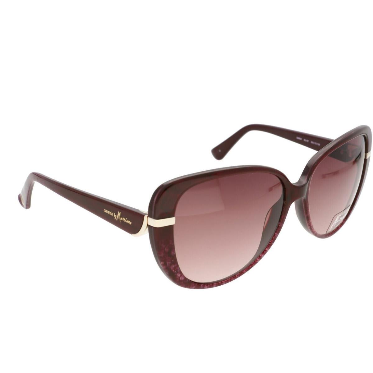 Guess By Marciano GM654 BU-67 Burgundy Plastic Sunglasses Frame 59-15-135