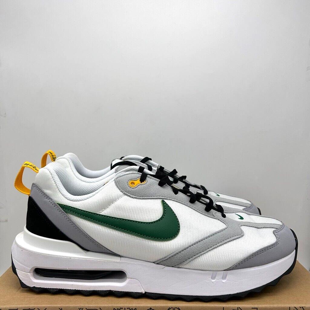 Nike Air Max Dawn Shoes White Gorge Green DM0013-101 Men`s Size 8.5 - White