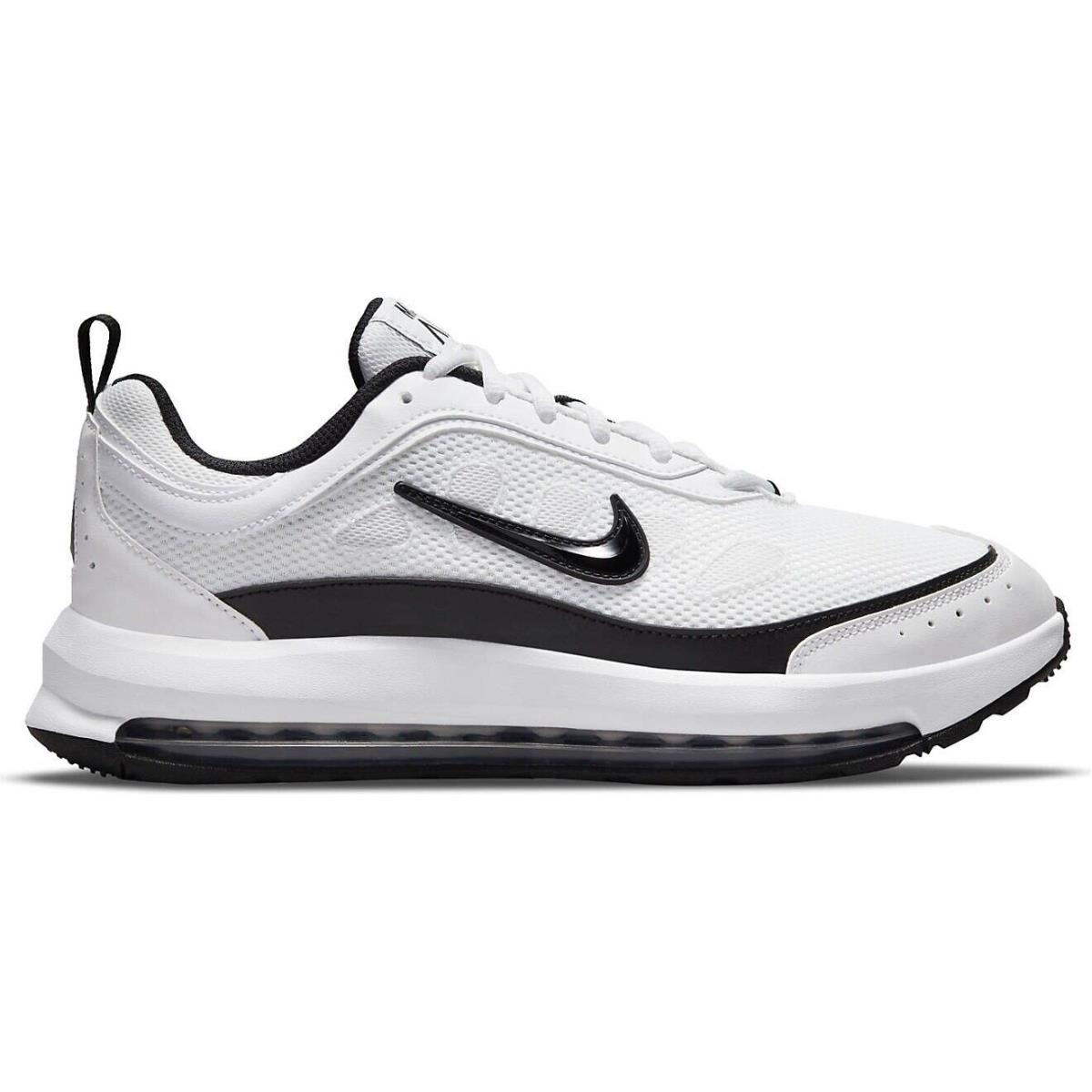 Men Nike Air Max AP Running Shoes Sneakers Size 10.5 White Black CU4826 100 - White