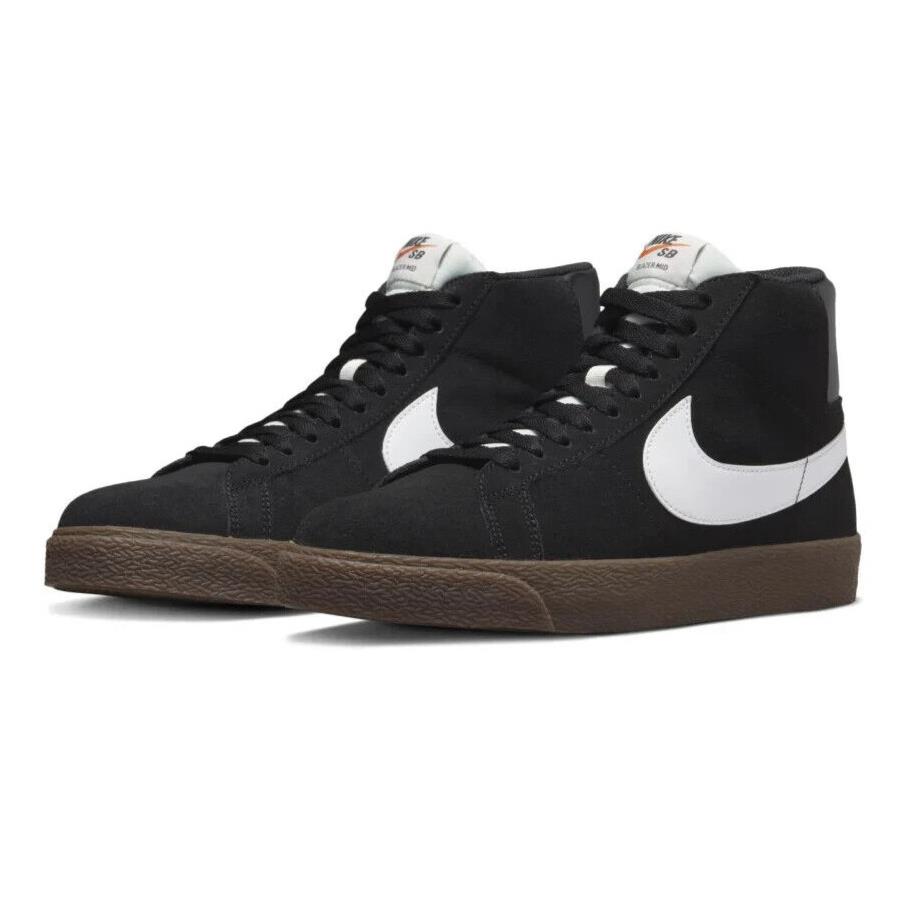 Nike Zoom Blazer Mid SB Womens Size 11 Shoes 864349 010 Black White - Multicolor