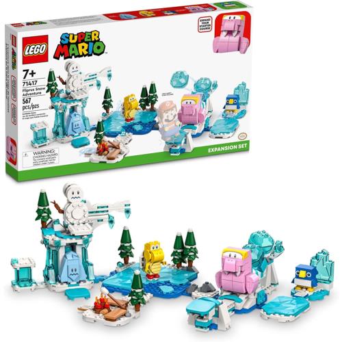 Lego Super Mario Fliprus Snow Adventure Expansion Set 71417 Toy For Kids to
