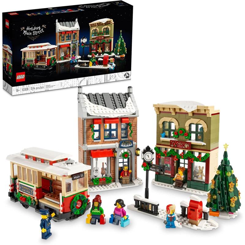 Lego Holiday Main Street 10308 Building Set For Adults 1 514 Pieces Toy Gift