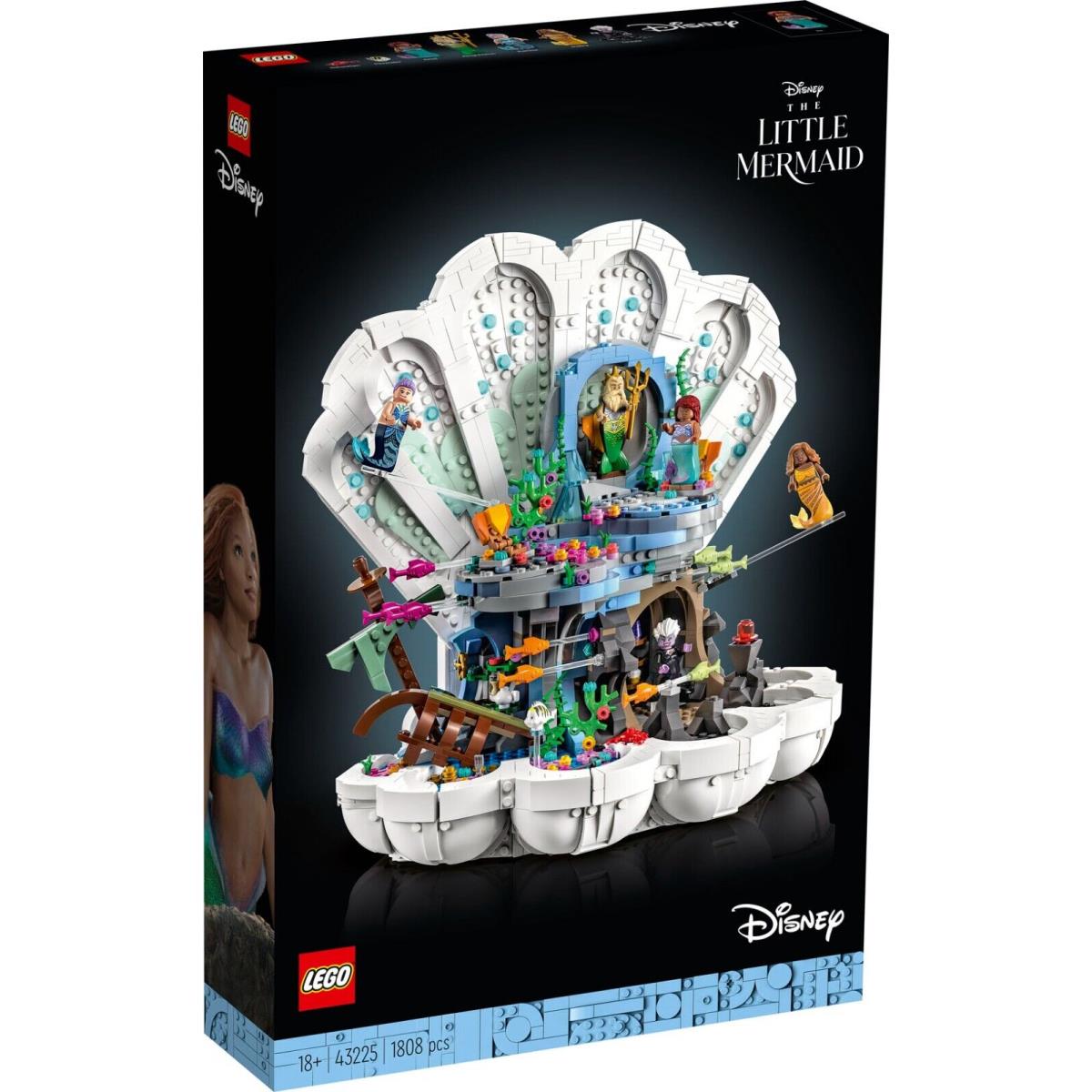 Lego Walt Disney`s The Little Mermaid Royal Clamshell 43225