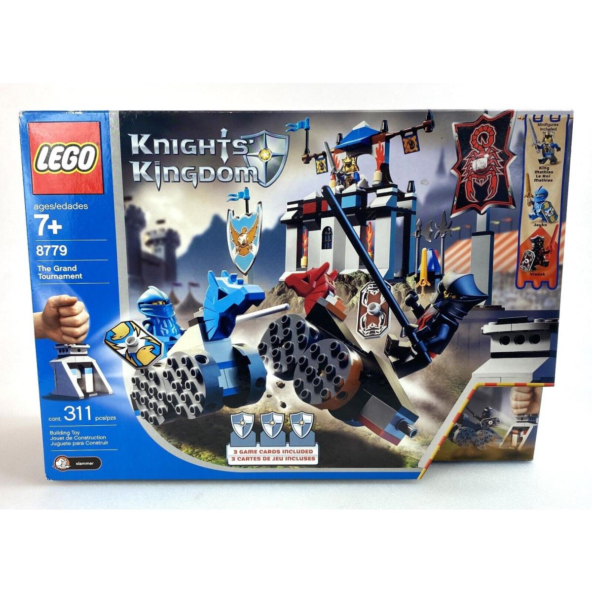 The Grand Tournament 8779 Lego Knights Kingdom Set Retired