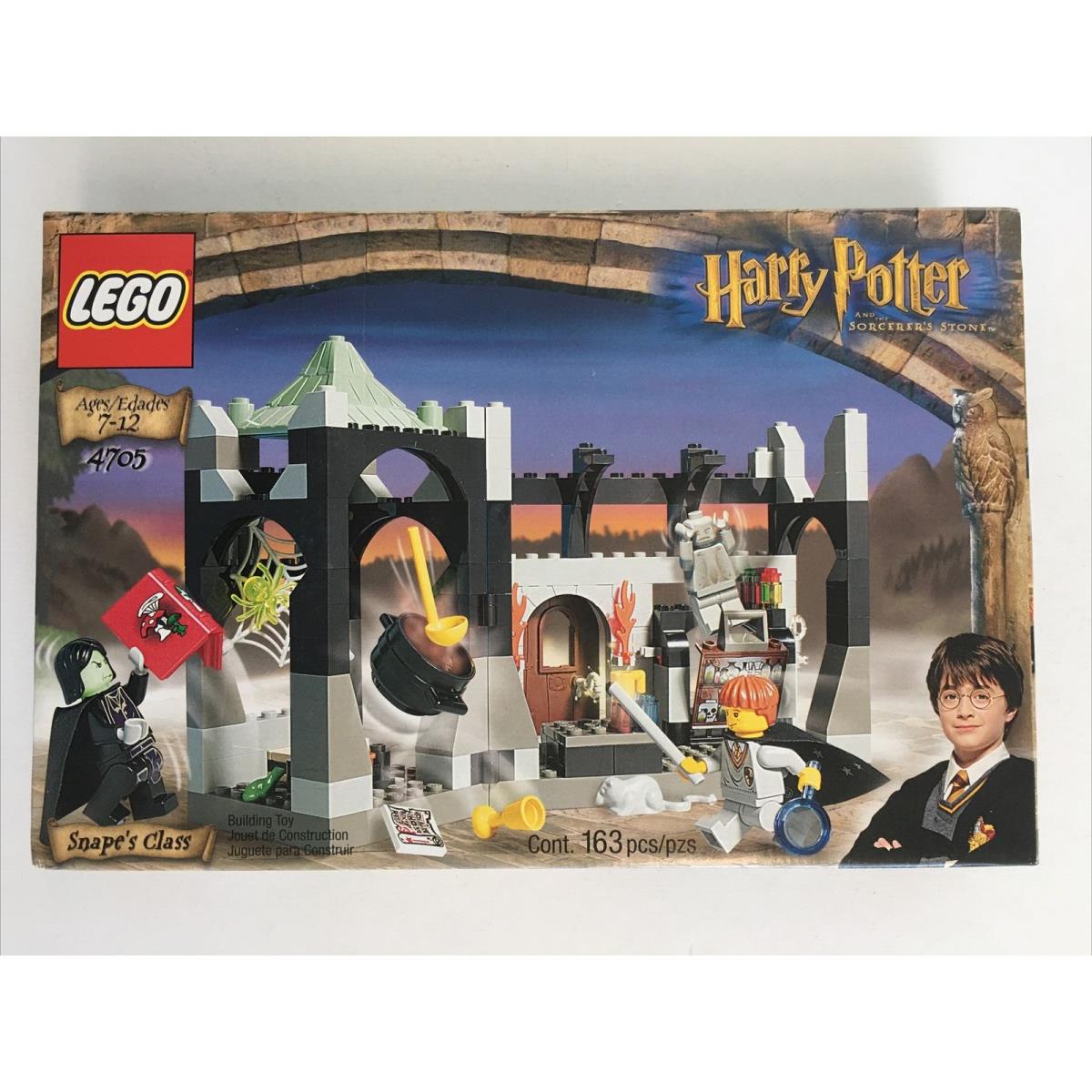 Lego 4705 Harry Potter Snape`s Class 2001 Building Set 163 Pieces