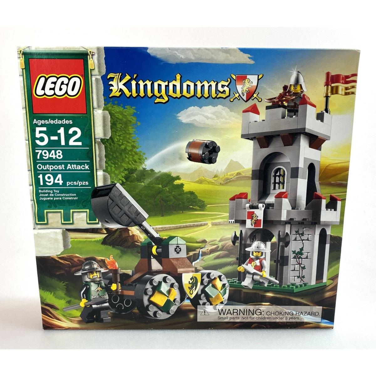 Outpost Attack 7948 Lego Kingdoms Set Unopened 2010 Retired