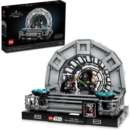 Lego Star Wars Emperor s Throne Room 75352 Darth Vader Luke Skywalker Minifigure