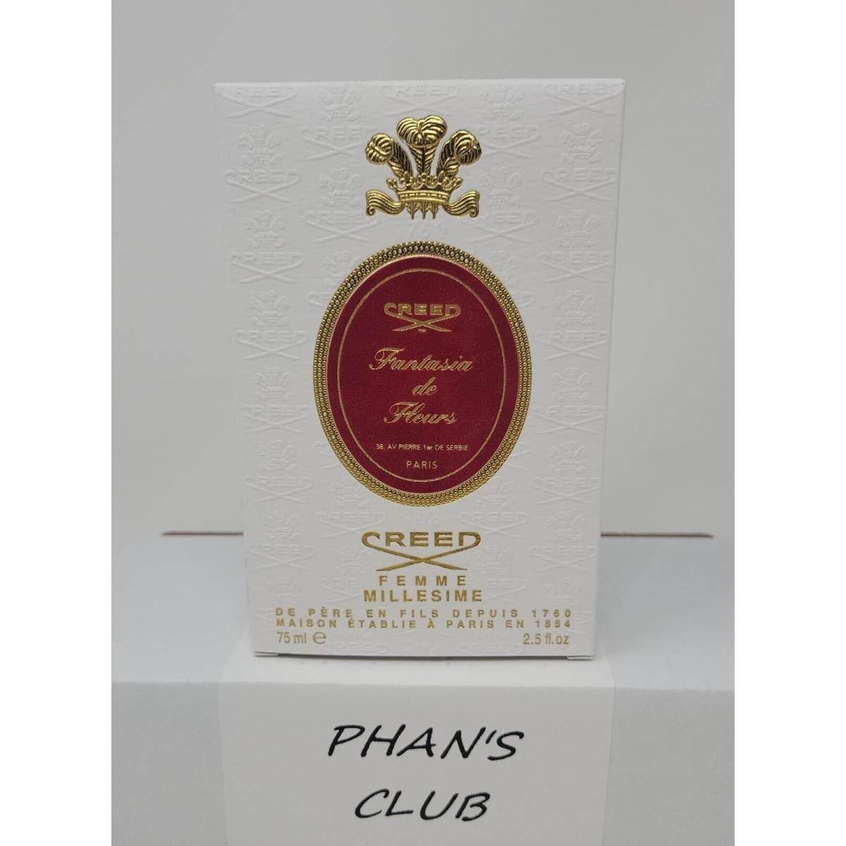 Creed Millesime Fantasia de Fleurs 2.5 Fl. Oz. Edp Fragrance For Women