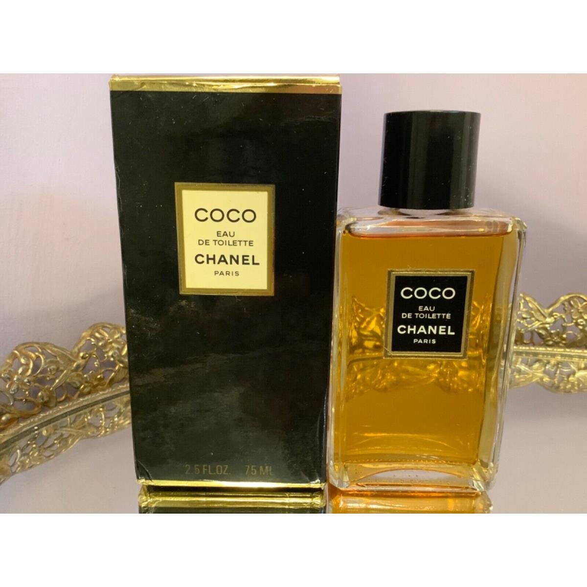 Chanel Coco Eau de Toilette 2.5 oz Vintage Splash Perfume 1990