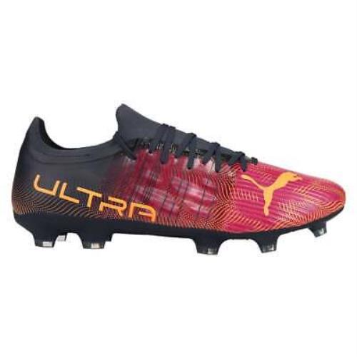 Puma Ultra 3.4 Firm Groundag Soccer Cleats Mens Pink Sneakers Athletic Shoes 106 - Pink