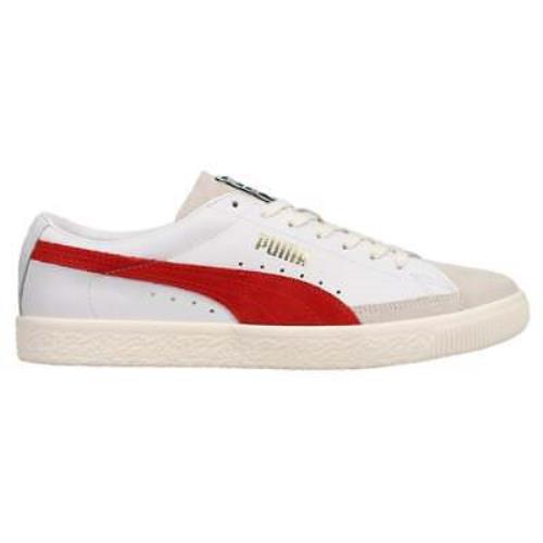 Puma Basket Vtg Mens White Sneakers Casual Shoes 37492215