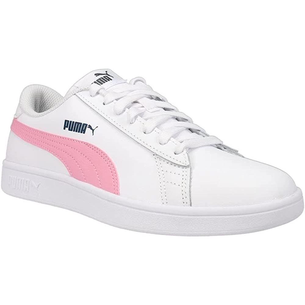Puma Mens Smash V2 L Jr Sneakers Casual Shoes - White