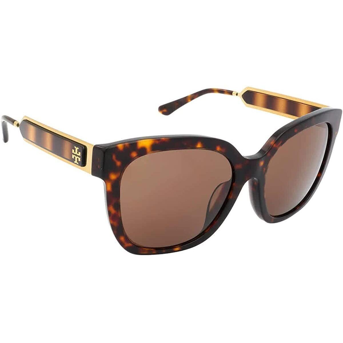 Tory Burch TY7161U 183613 Women`s Sunglasses Dark Tortoise/dark Brown Gradient