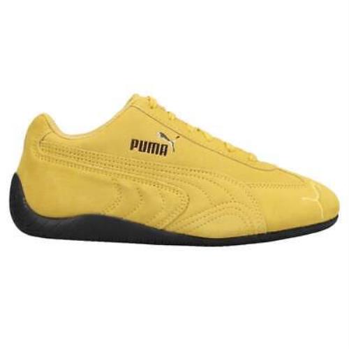 Puma Speedcat Shield Driving Mens Yellow Sneakers Athletic Shoes 387272-02
