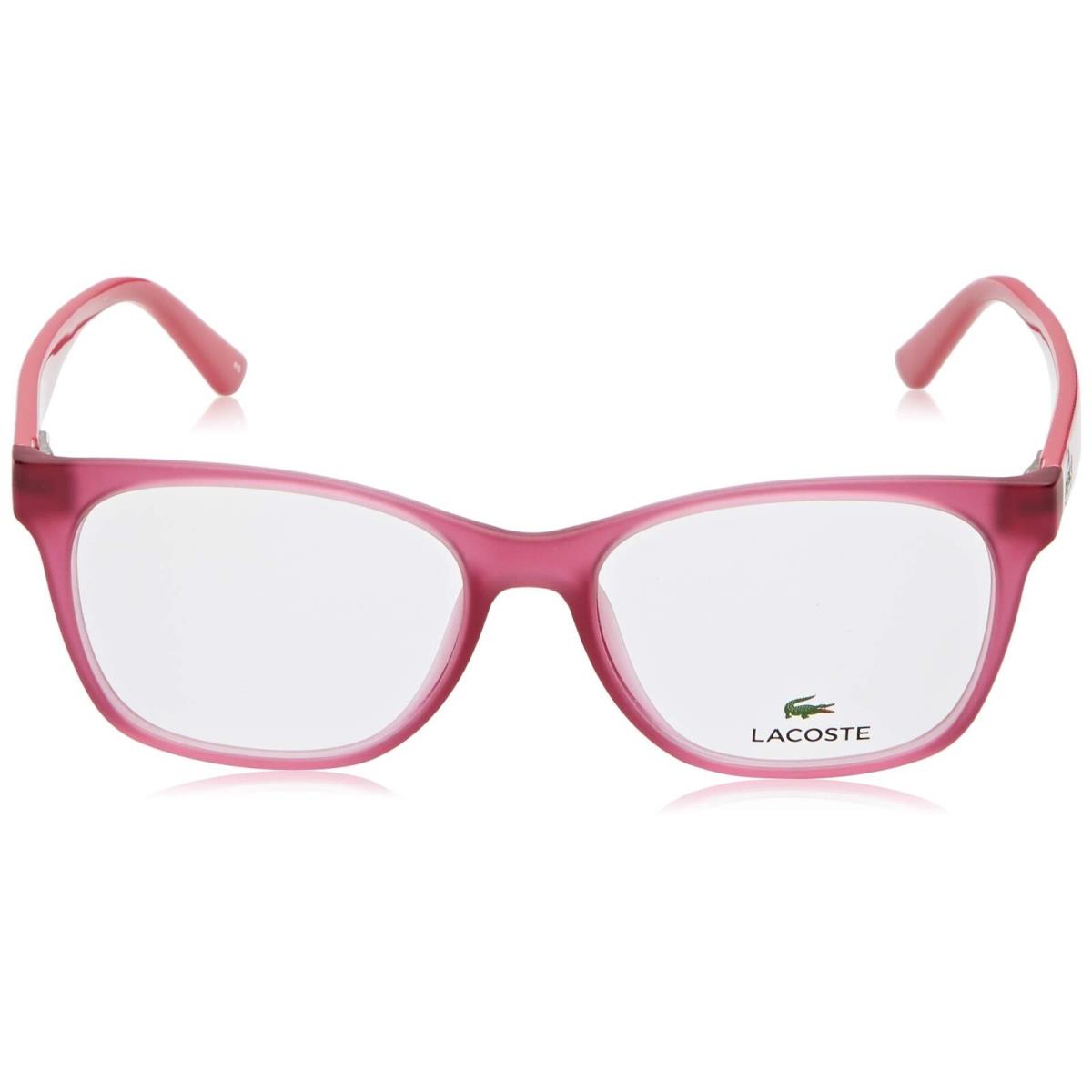 Lacoste L2767 526 Cyclamen Eyeglasses with Lacoste Case 54/16/140