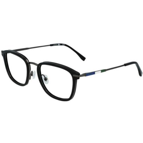 Lacoste L2604ND 021 Dark Grey Black Eyeglasses 53/19/145