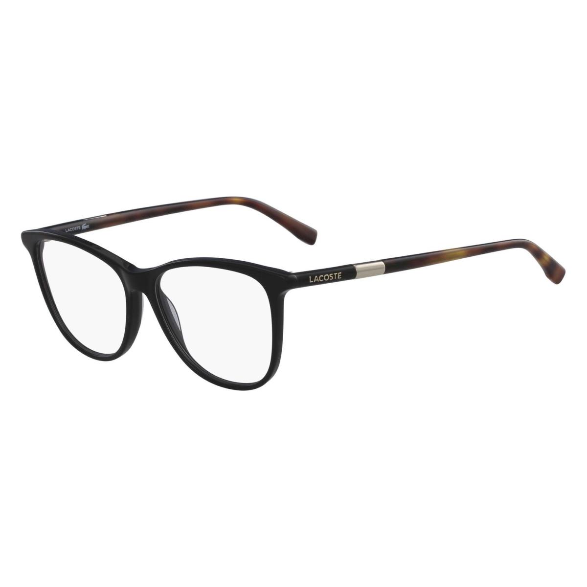 Lacoste L2822 001 Black Eyeglasses 53/14/140 with Lacoste Case