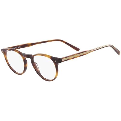 Lacoste L2601ND 218 Blonde Havana Eyeglasses with Lacoste Case 48/20/145