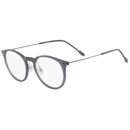 Lacoste L2846 035 Crystal Grey Eyeglasses 49/19/145 with Lacoste Case