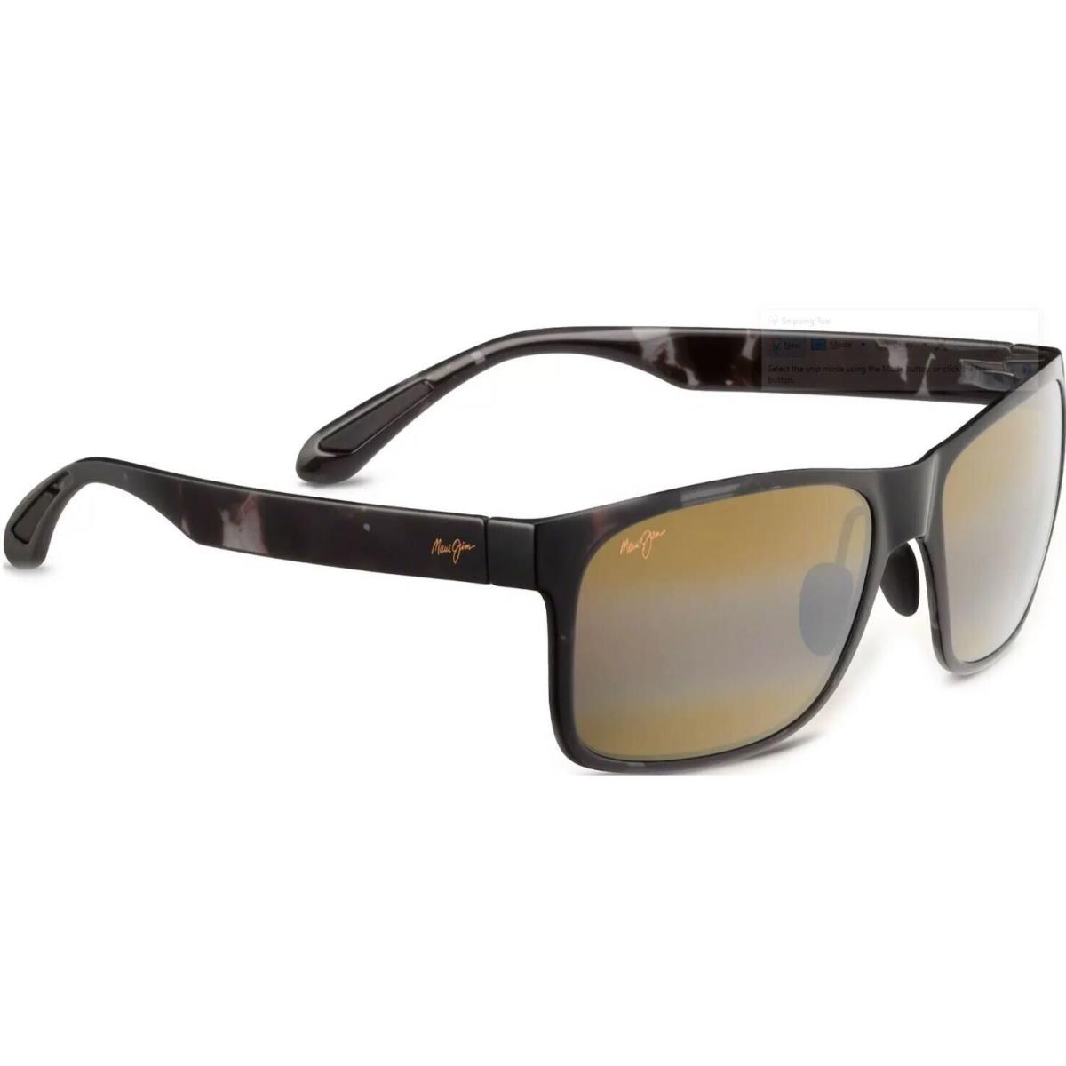 Maui Jim Red Sands Gray Tortoise H432-11T Polarized Sunglasses Brown Lens