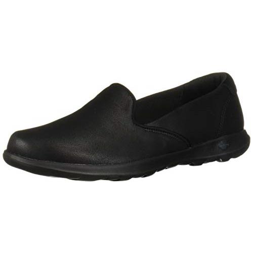 Skechers Women`s Go Walk Lite-queenly Loafer Black