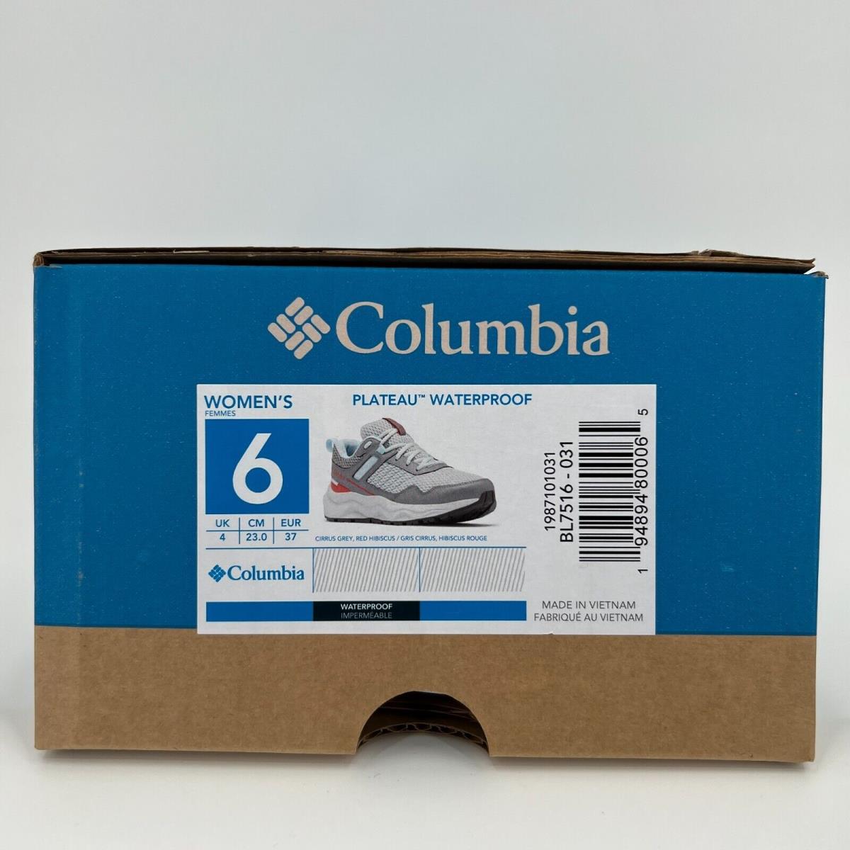 Columbia shoes Plateau - Gray 10
