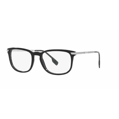 Burberry BE2369-3829-54 Black Silver Eyeglasses