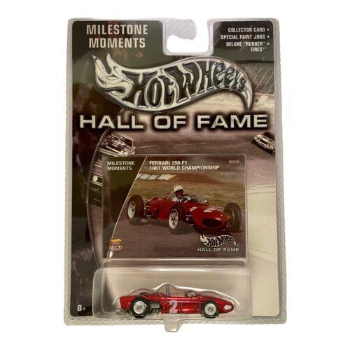 Hot Wheels Ferrari 156 F1 1961 World Champ Hall Of Fame