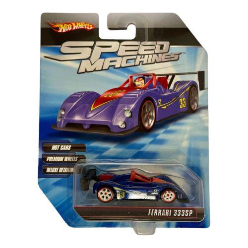 Hot Wheels Speed Machines Blue Ferrari 333SP