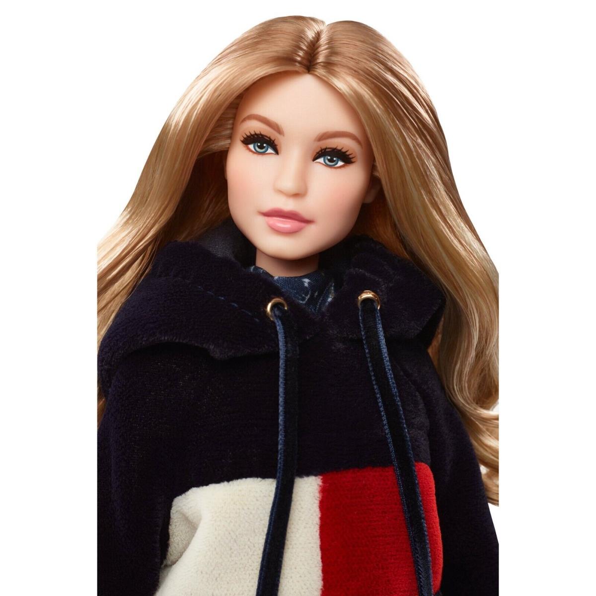 Mattel Nrfb Gigi Hadid Tommy Hilfiger Hoodie Shorts Collector Celebrity Model Doll