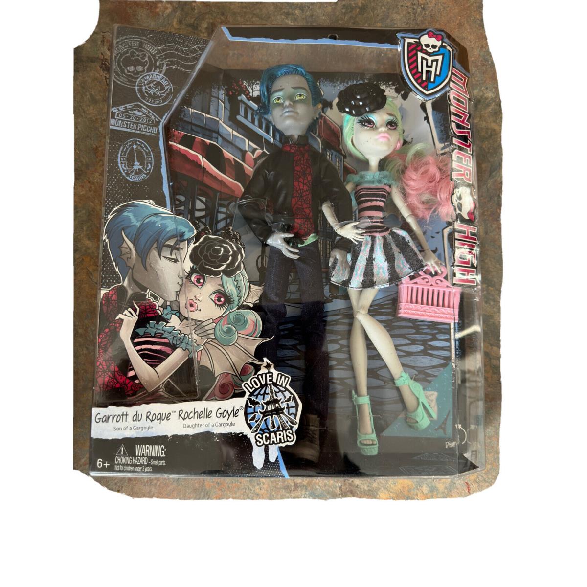 Monster High 2- Pack Garrott Du Rogue Rochelle Goye 2014 Edition