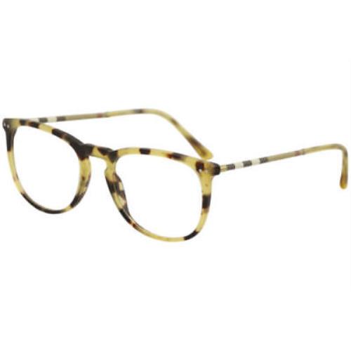 Burberry Men Squared Eyeglasses BE2258Q 3278 Brown Frame Demo Customisable Lens