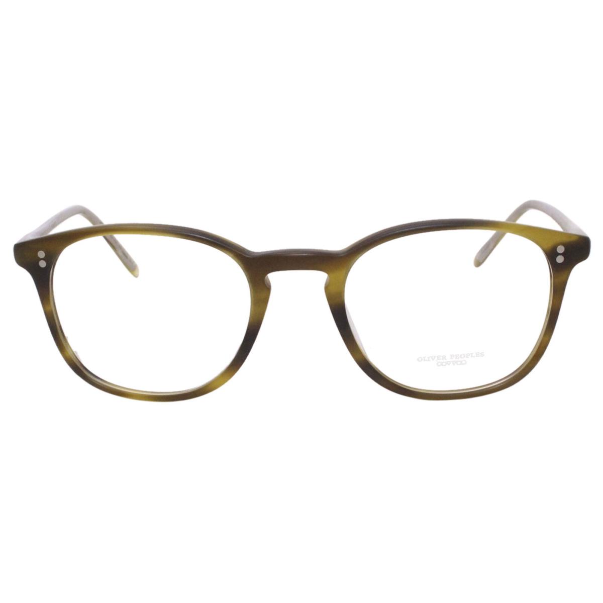 Oliver Peoples Finley-vintage OV5397U 1318 Eyeglasses Mosstortoise Optical Frame - Frame: Brown, Lens: Demo