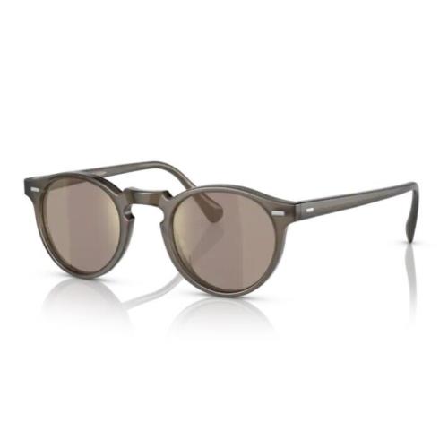 Oliver Peoples 0OV5217S Gregory Peck 14735D Taupe/chrome Taupe 50mm Sunglasses - Frame: Taupe, Lens: Chrome Taupe Brown