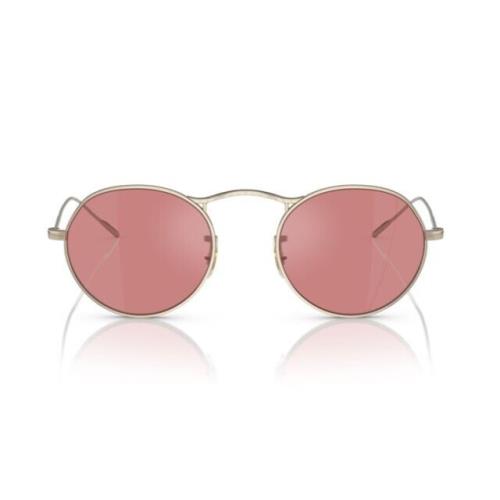 Oliver Peoples 0OV1220S M-4 30th 50353E Gold/magenta Round 47mm Men`s Sunglasses