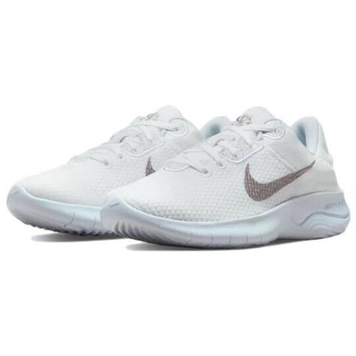Nike Flex Experience Run 11 DD9283-100 Women`s White/silver Running Shoes NR824 - White/Silver