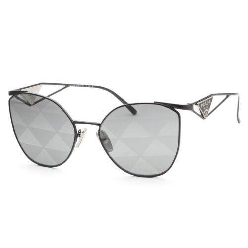 Prada Women`s PR-50ZS-1AB03T Fashion 59mm Black Sunglasses - Frame: Black, Lens: Grey, Other Frame: Black