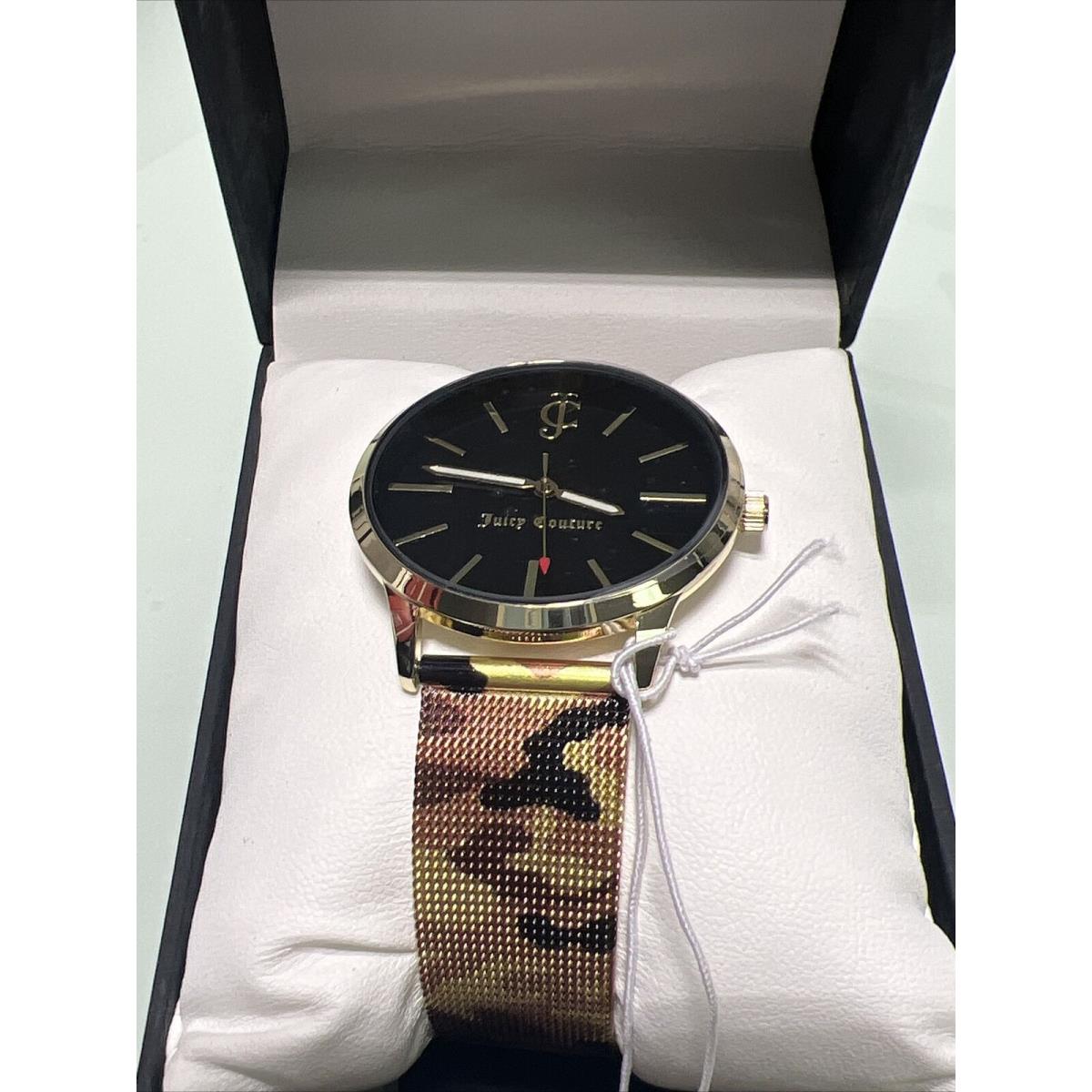 Juicy Couture JC/1130 Black Label Los Angeles Mesh Camo Watch FPP003210