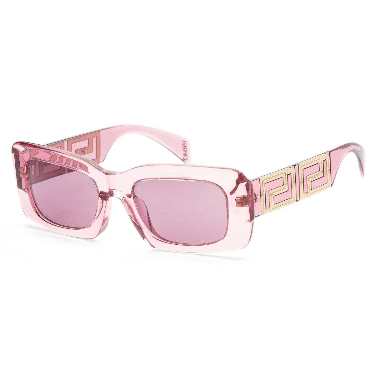 Versace Women`s 54mm Transparent Pink Sunglasses VE4444U-5355AK-54