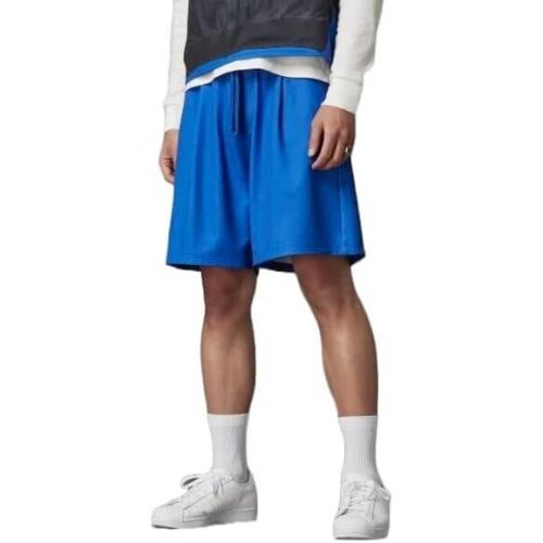 Men`s Adidas Blue Version Soccer Silky Shorts - S Small HC0425