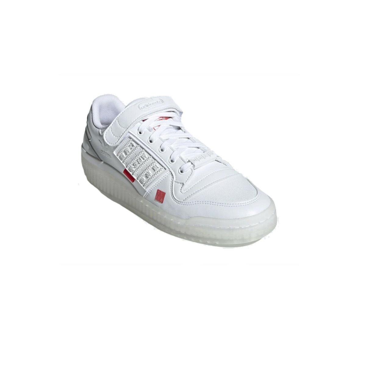 Adidas Men`s White Originals Forum Low GZ9021 Size 8