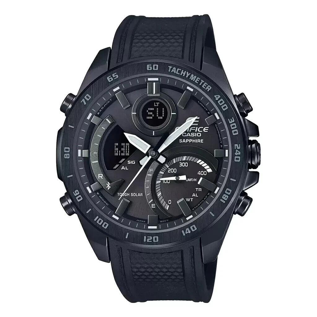 Casio Men`s Edifice Mobile Link Solar Watch ECB900PB-1A