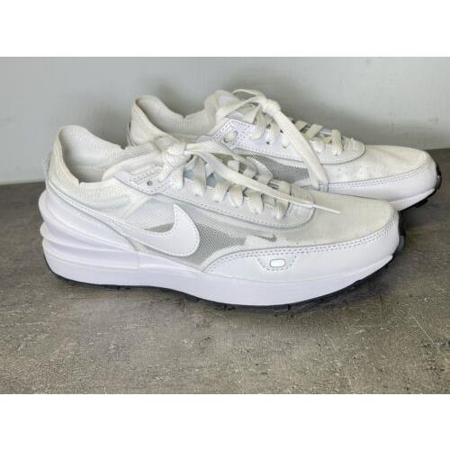 Nike Waffle One Women`s Size 6.5 White Trainer Shoe DC2533 103 Lifestyle Gym - White