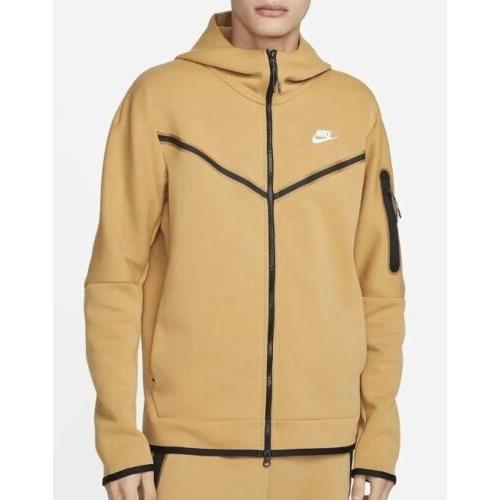Nike Sportswear Tech Fleece Hoodie Sweater Jacket Mens Size Xxl CU4489 722