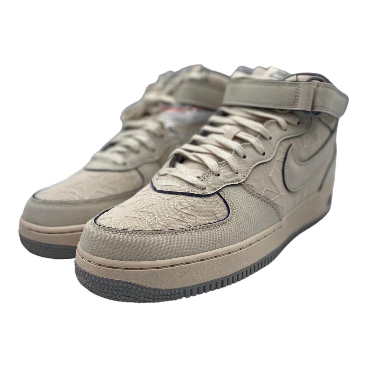 Nike Air Force 1 Mid `07 LX `tear Away Pearl White` DZ5367-219 - Men`s Size 11 - Pearl White/Pearl White-Medium Grey