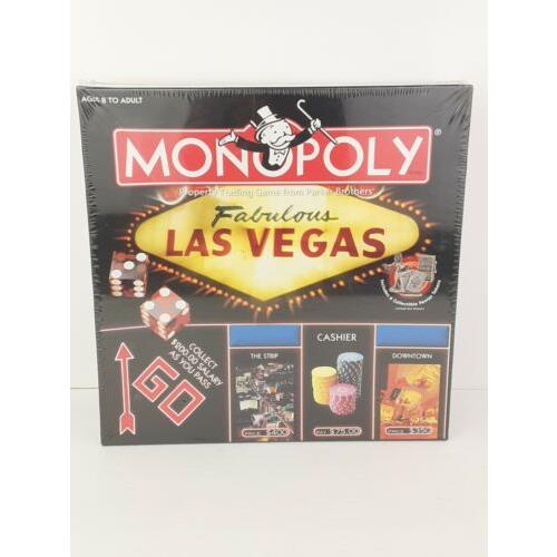 Hasbro Monopoly Fabulous Las Vegas Edition 2003 Board Game